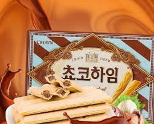 Bánh Quế Choco Heim Crown Hàn Quốc 142 Gram