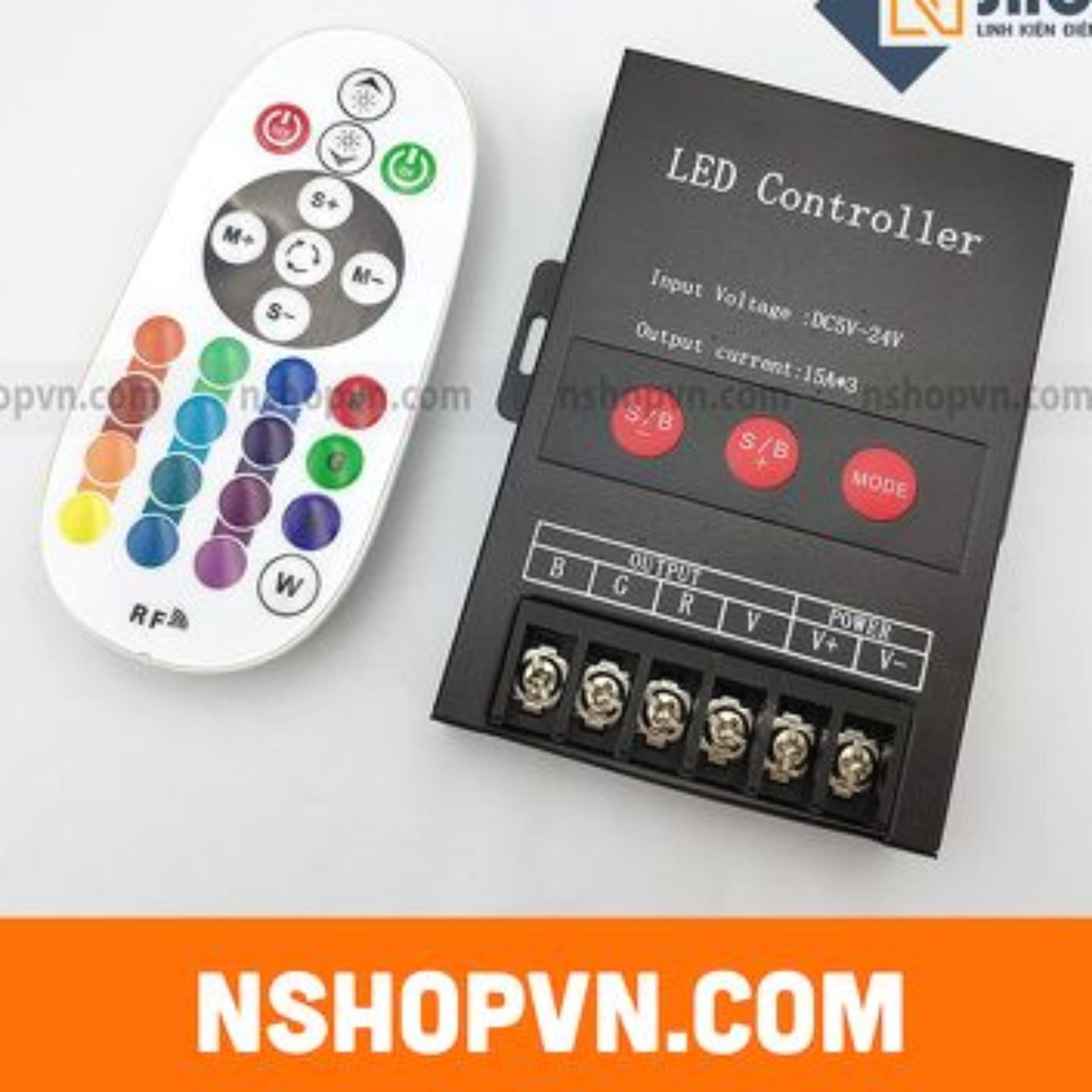 Bộ điều khiển LED RGB 5-24VDC 45A