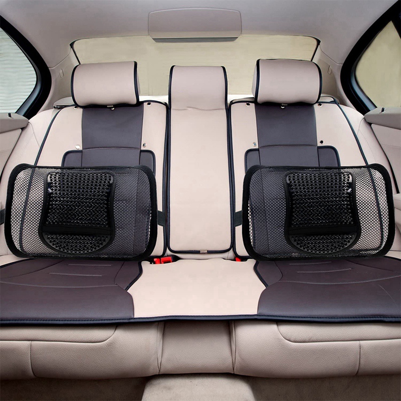 Mesh Back Support for Office Chair, Lumbar/Chair Back Support with Elastic Strap Back Rest for Car Seat/Back Pain Relief
