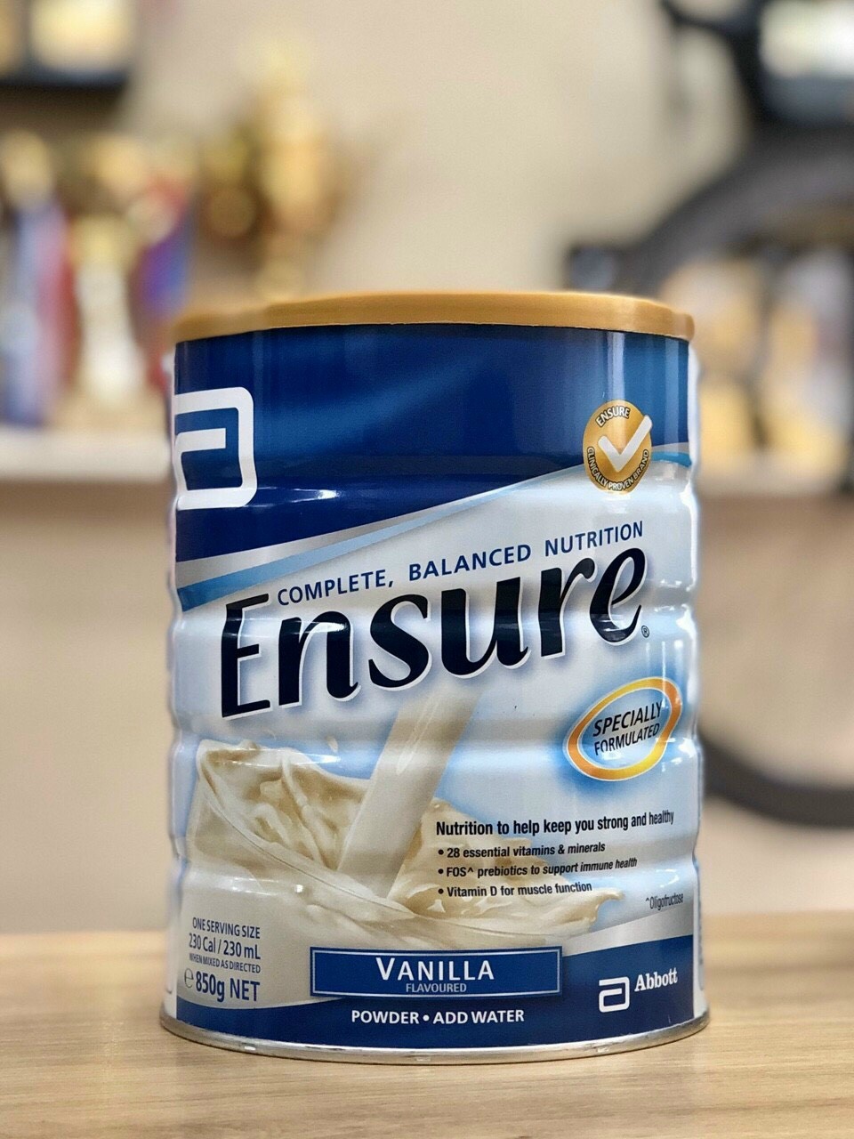SPDD Abbott Ensure Vanilla 850g date T1/2026