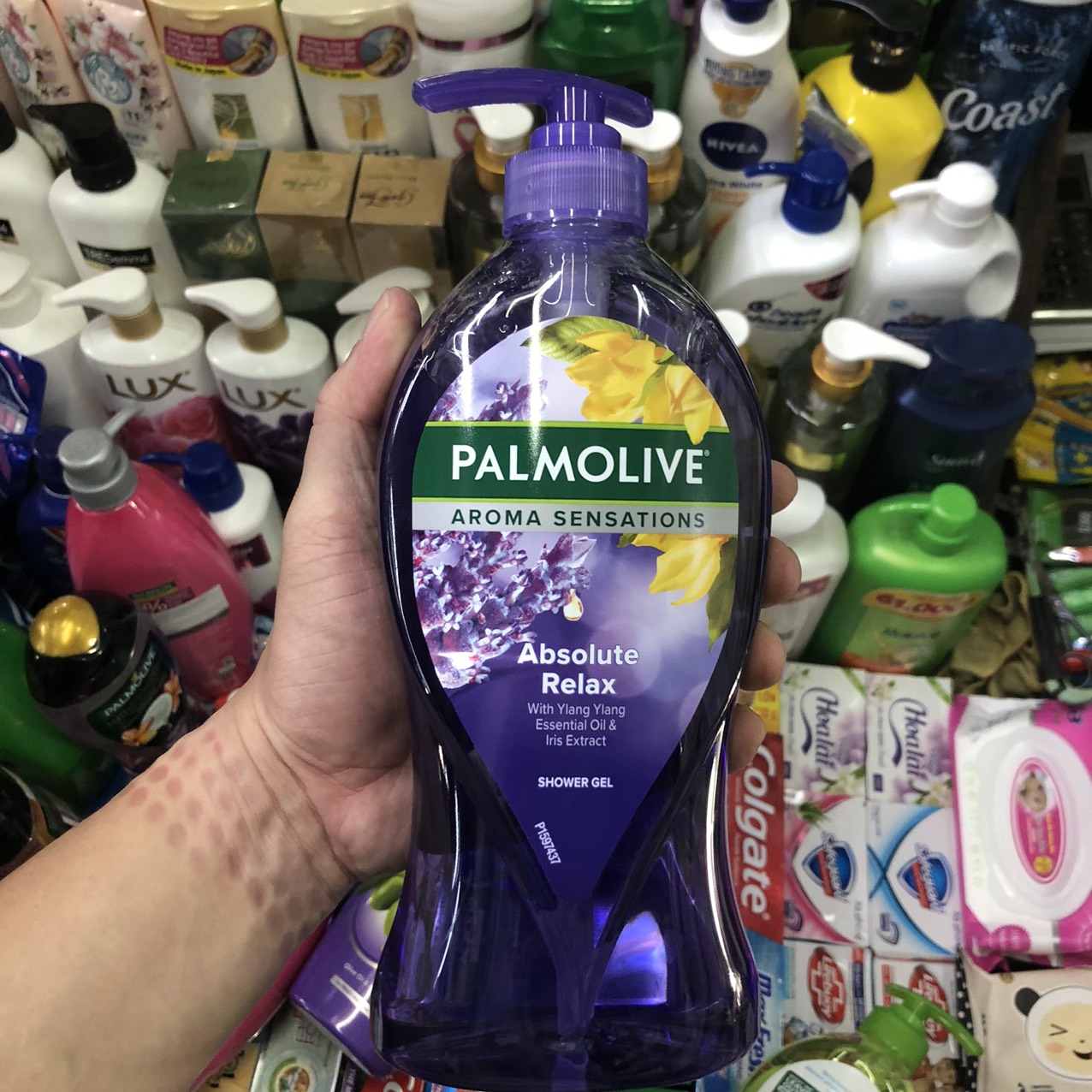 Sữa tắm Palmolive Thái Lan 750ml (Hàng công ty nhập về tem mạc đầy đủ)