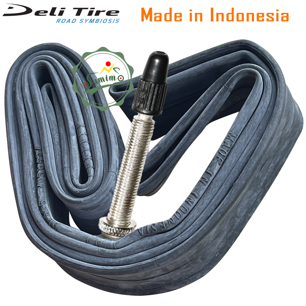 Ruột DELI 700x19-23c van nhỏ (Hạt gạo)