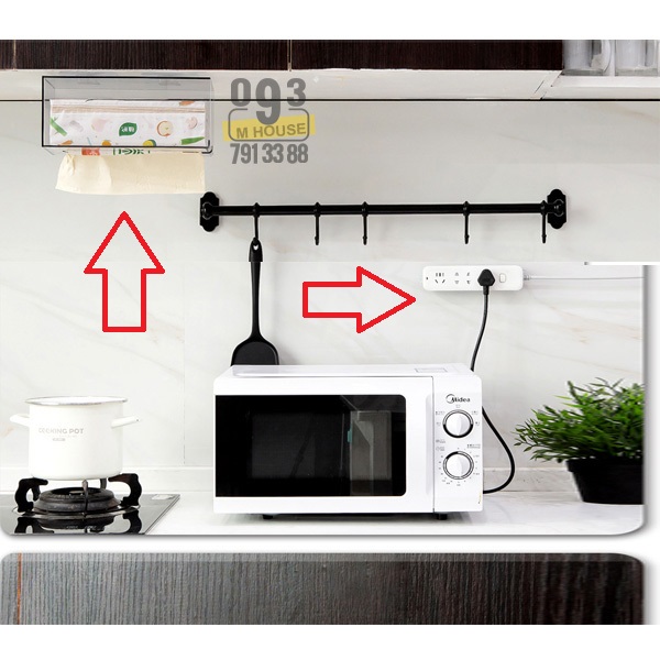Miếng Dán Chữ U T Đỡ Ổ Cắm Điện Wifi Tranh Ảnh