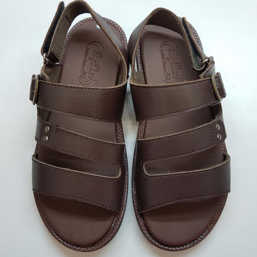 Sandal nam bigben da bò thật cao cấp