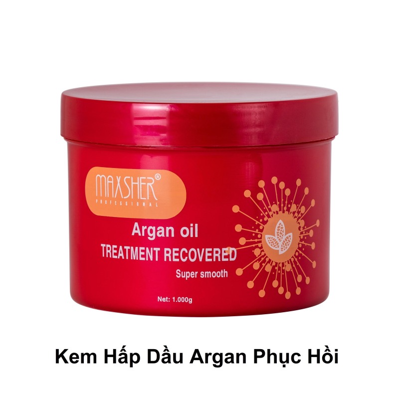 KEM HẤP DẦU ARGAN PHỤC HỒI TÓC - 1000 ml