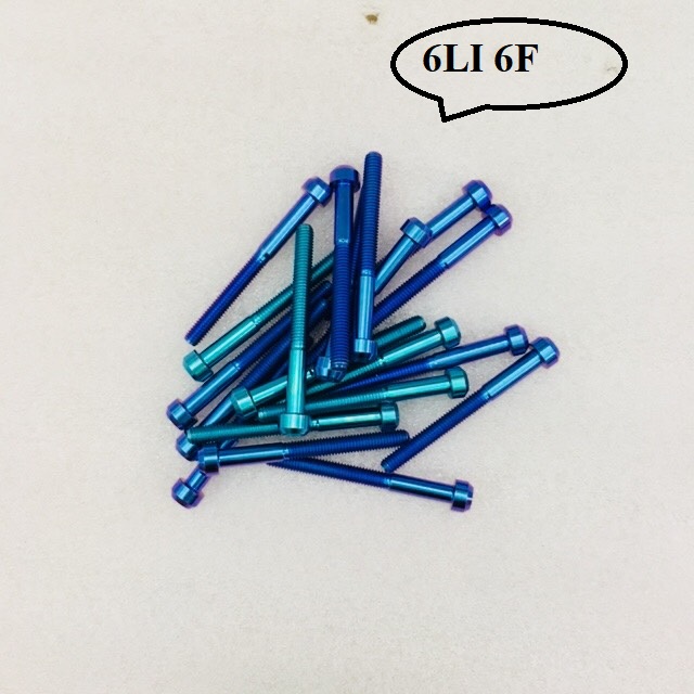 ỐC GR5 6LI ĐẦU TRỤ  ĐỦ SIZE ( GIÁ 1 CON)
