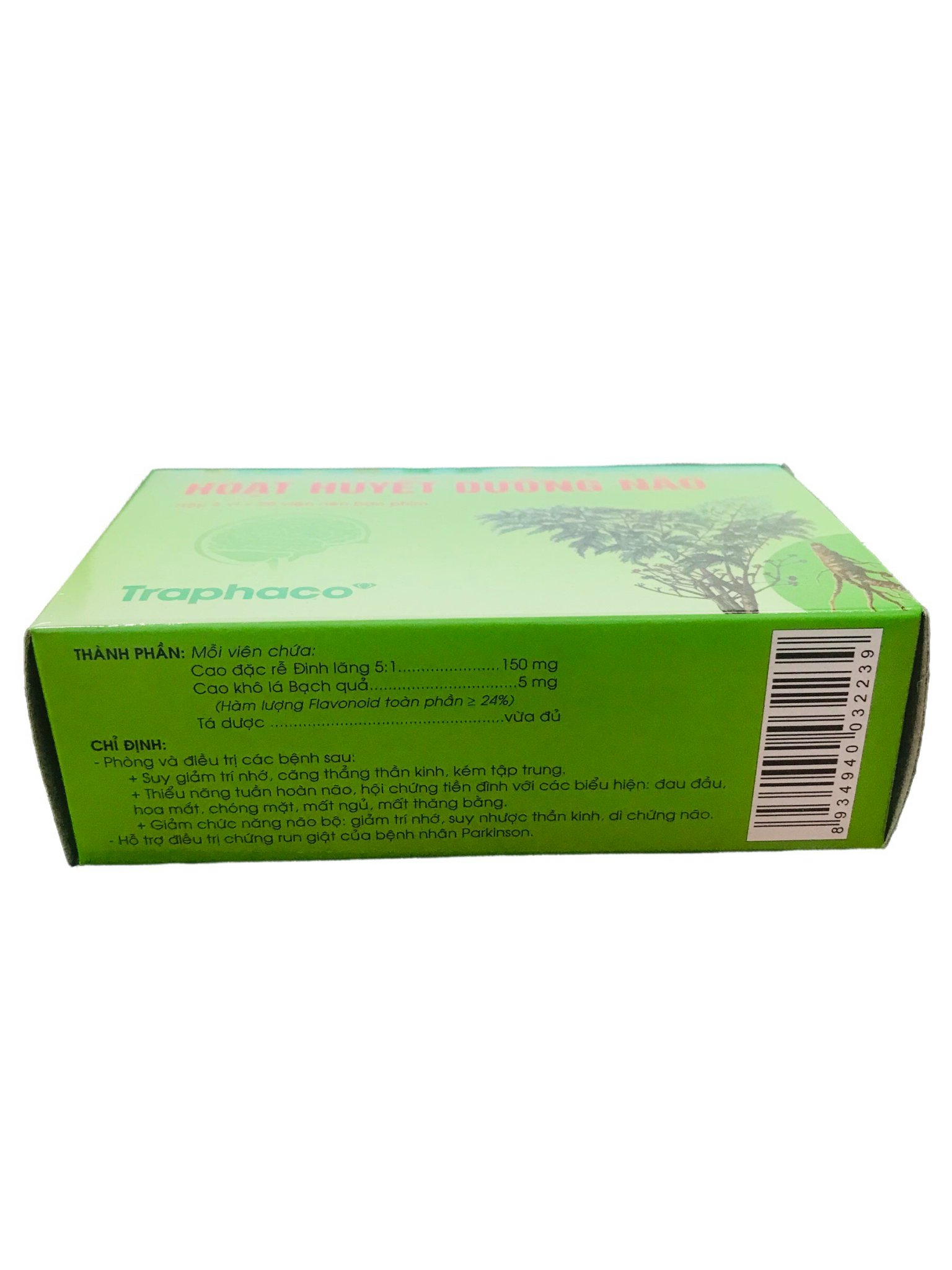 Hoạt huyết dưỡng não Traphaco