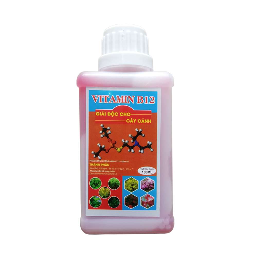 Giải độc cho lan vitamin B12 giải độc cho lan chai 100ml
