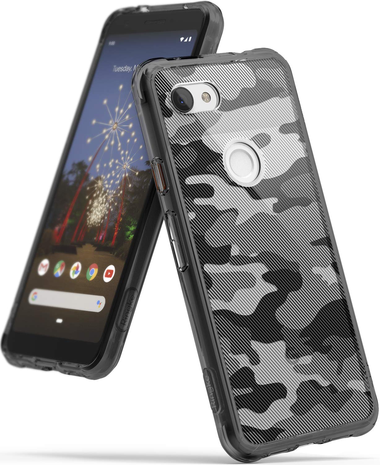 Ốp lưng Google Pixel 3a / 3a XL Ringke Fusion Hàn Quốc (Ringke Fusion Pixel 3a / 3a XL Korea Case)