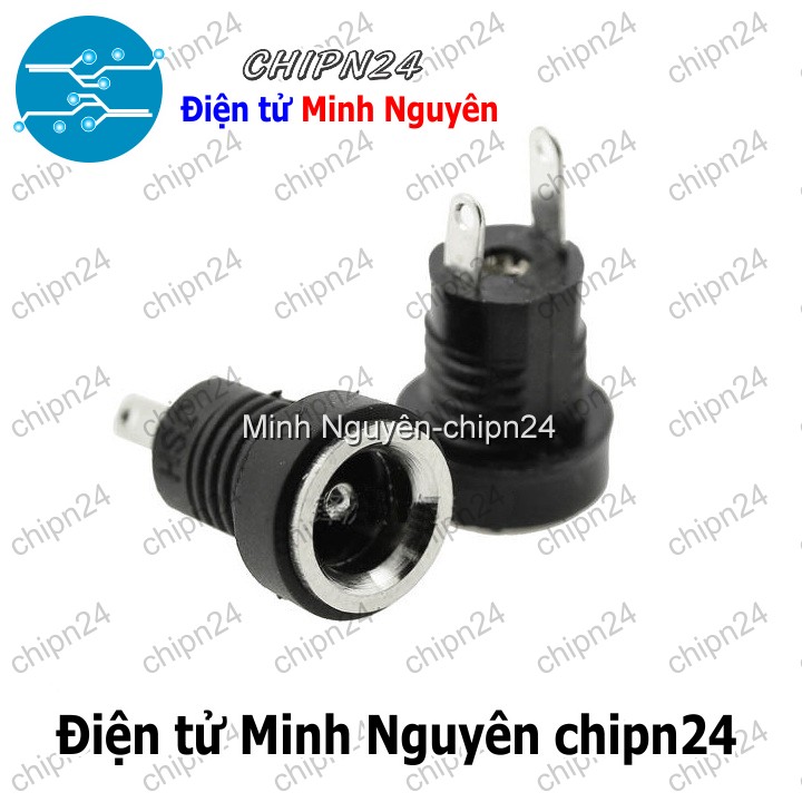 [3 cái] (F90.3) Jack DC hàn dây DC-022B 5.5x2.1mm - HH003814