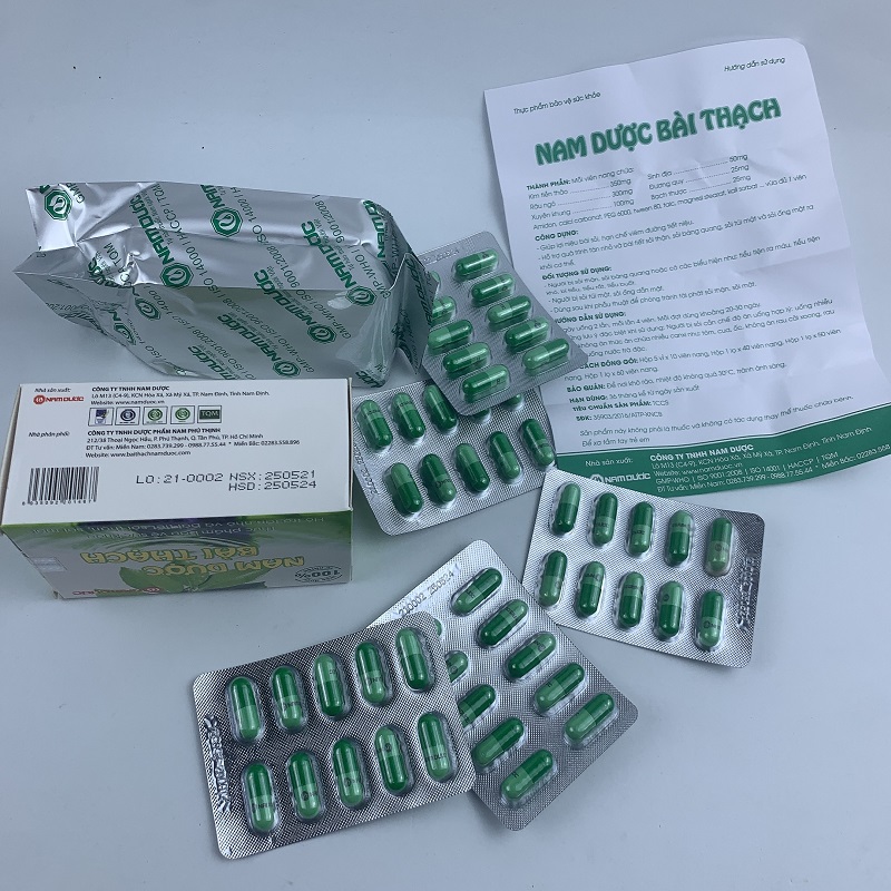 NAM DƯỢC BÀI THẠCH