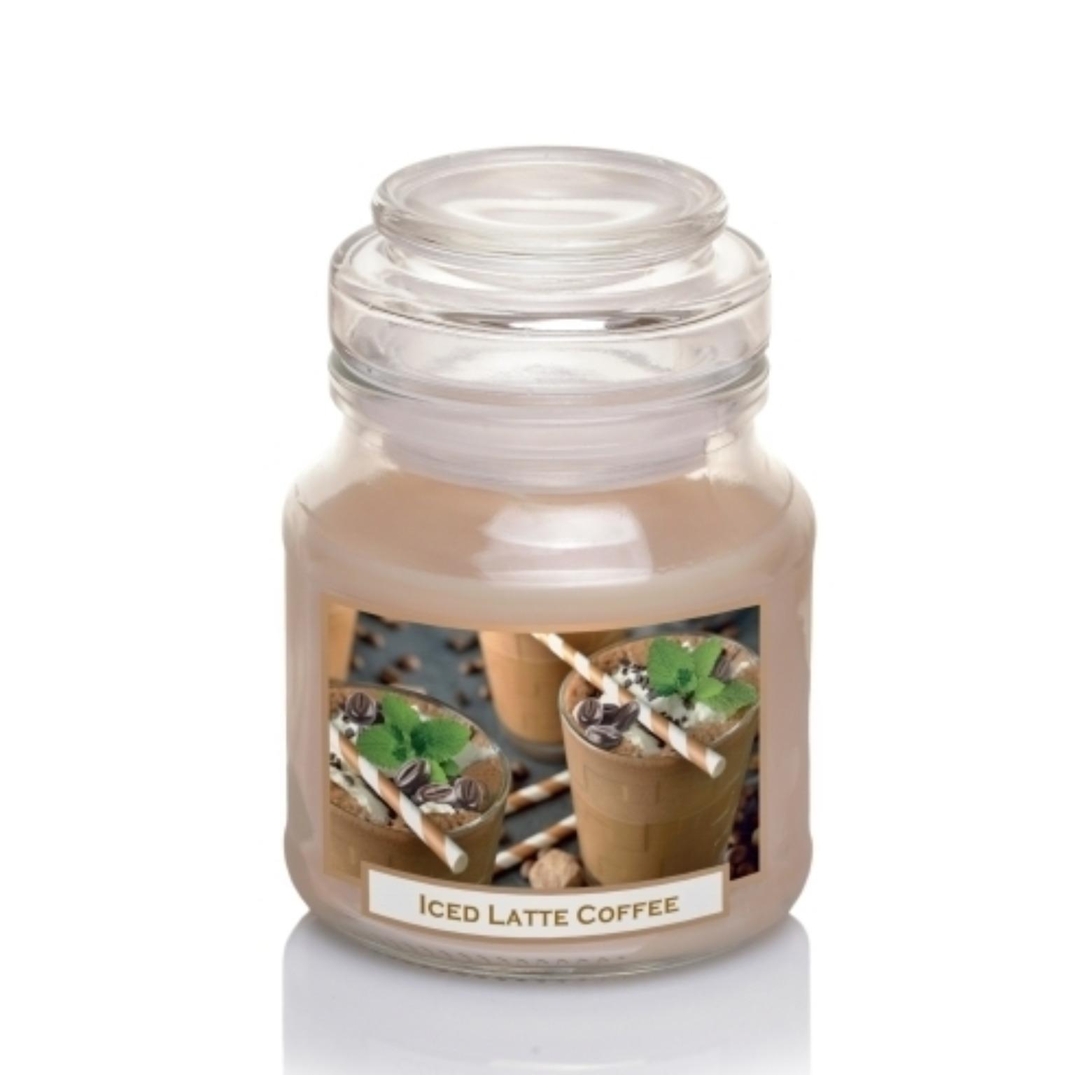 Hũ nến thơm Bartek Candles BAT0523 Iced Latte Coffee 130g (Hương cà phê sữa)