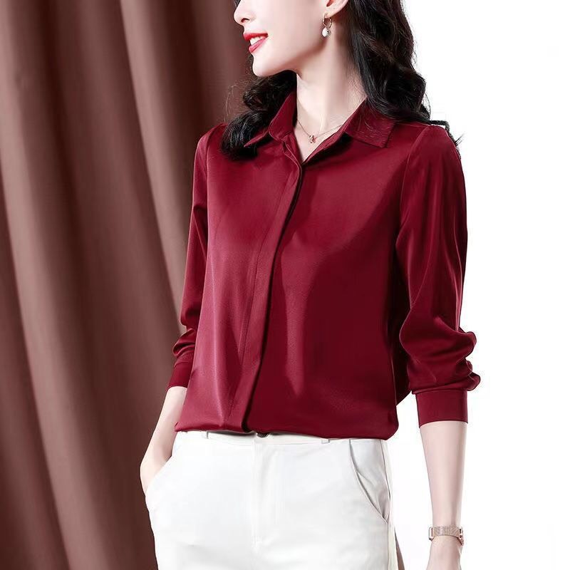 Áo Sơ Mi Nữ Tay Dài Form Hàn Quốc PONIVA Siêu Hot
