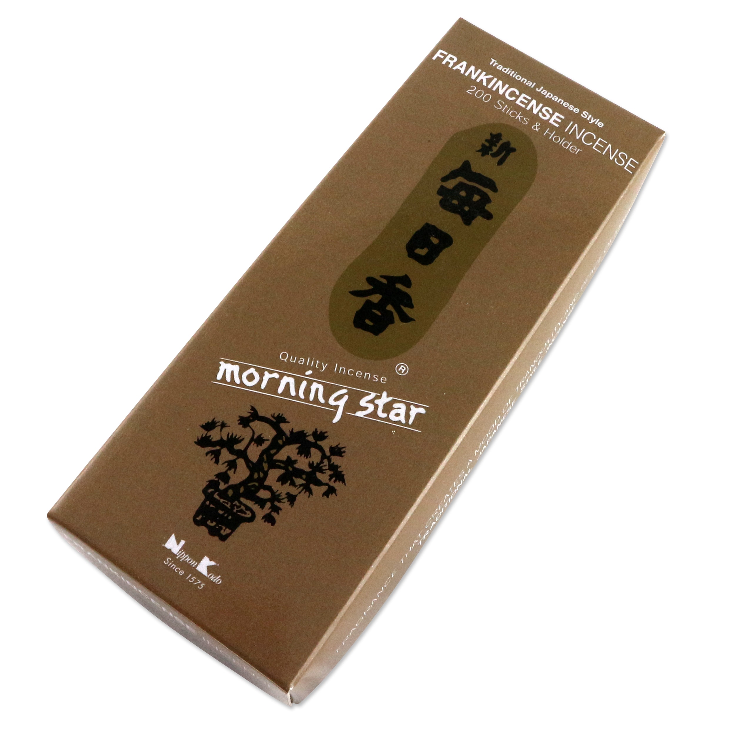 Nhang thơm Nhật Bản Morning Star (200 que) - Hương trầm Frankincense - Nippon Kodo
