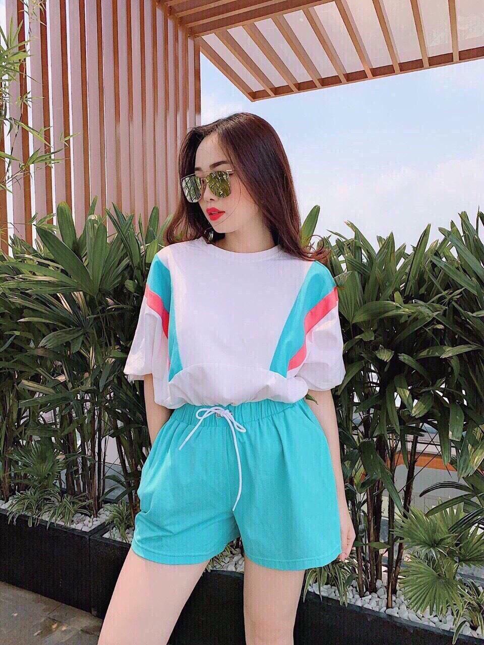 Đồ bộ nữ quần đùi dễ thương ku te UZU (AK)