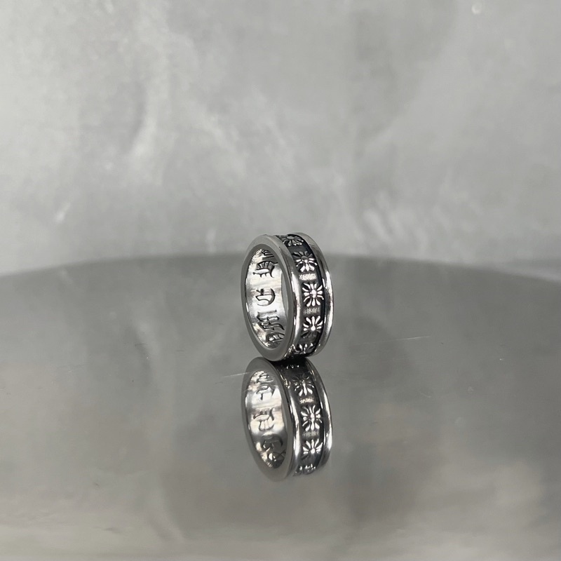 NHẪN CHROME HEART THÉP TITAN 8