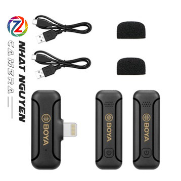 Boya by-wm3t2-d2 - micro không dây dành cho điện thoại cổng lightning