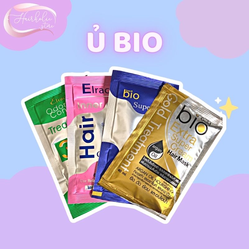 Ủ Bio Hairholic dưỡng tóc, phục hồi tóc hư tổn