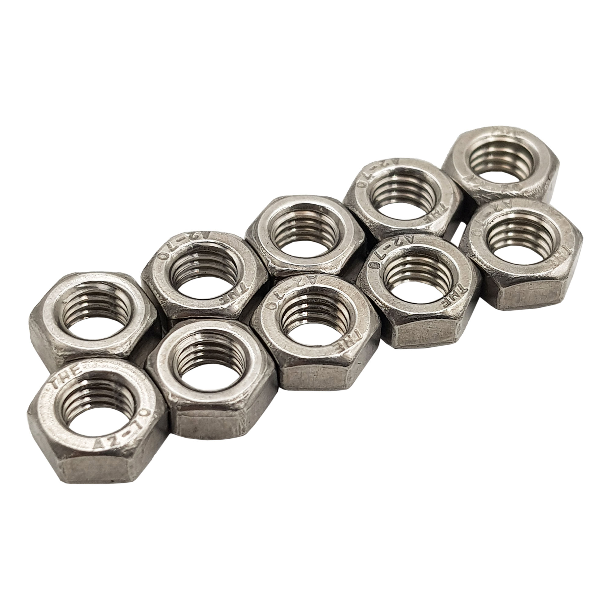 Đai ốc M2 | M3 | M4 | M5 inox 304 (10 con)