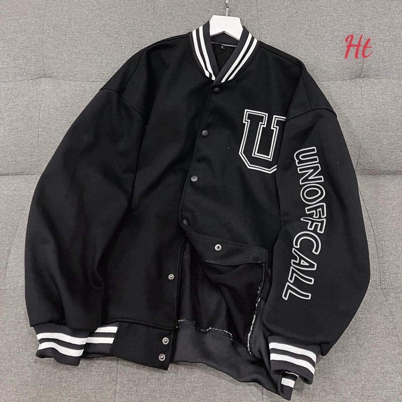 Áo bomber gió chữ U H2A