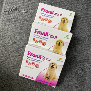 Nhỏ gáy phòng và trịi ve rận, bọ chét cho Chó Fronil Spot dạng ống thumbnail