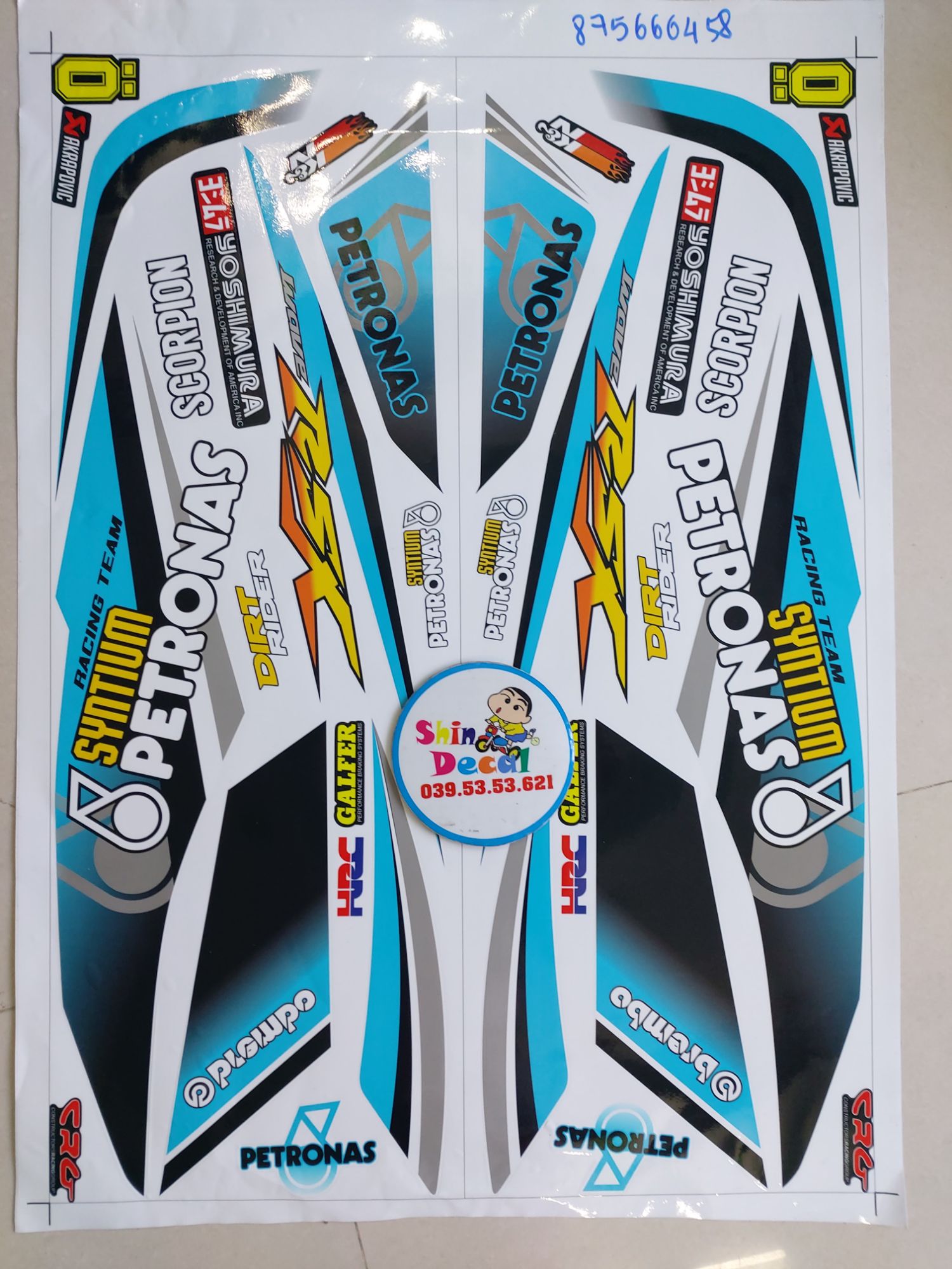 Tem xe wave rsx 2014 petronas