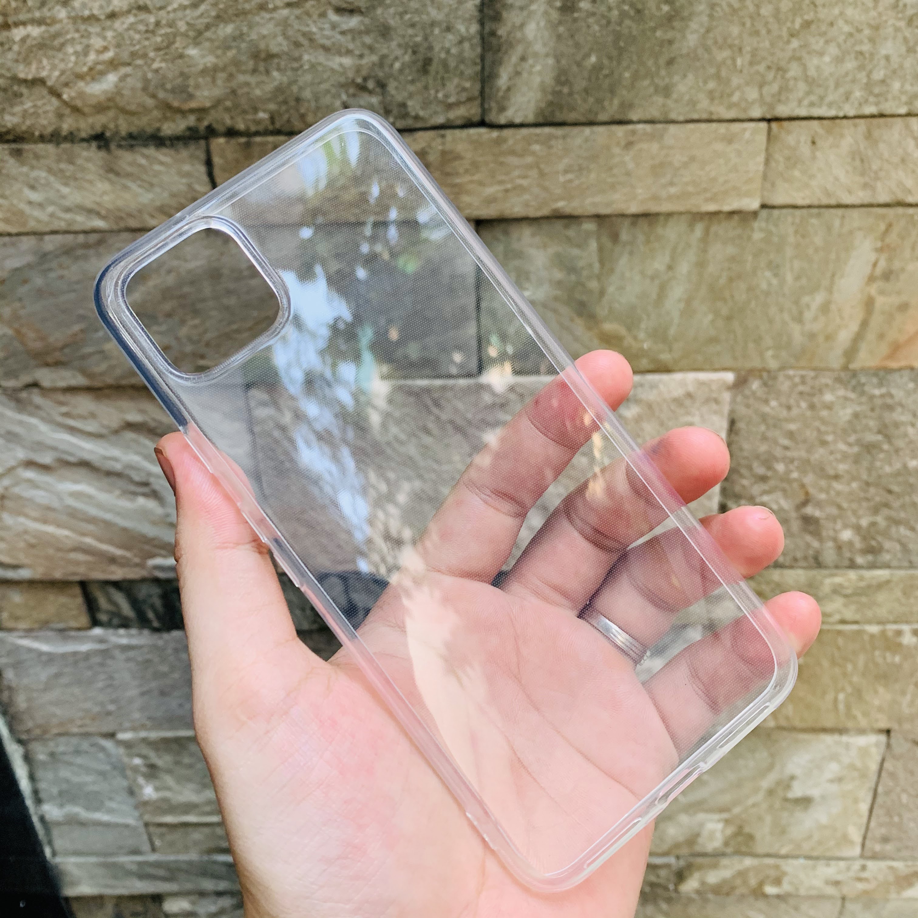 Ốp lưng pixel 4 xl silicon trong suốt chính hãng GOR bảo vệ camera phụ kiện điện thoại huỳnh tân store
