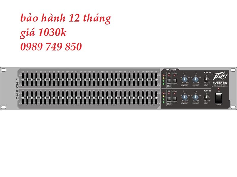 Lọc xì âm thanh Peavey 231EQ - locxi1
