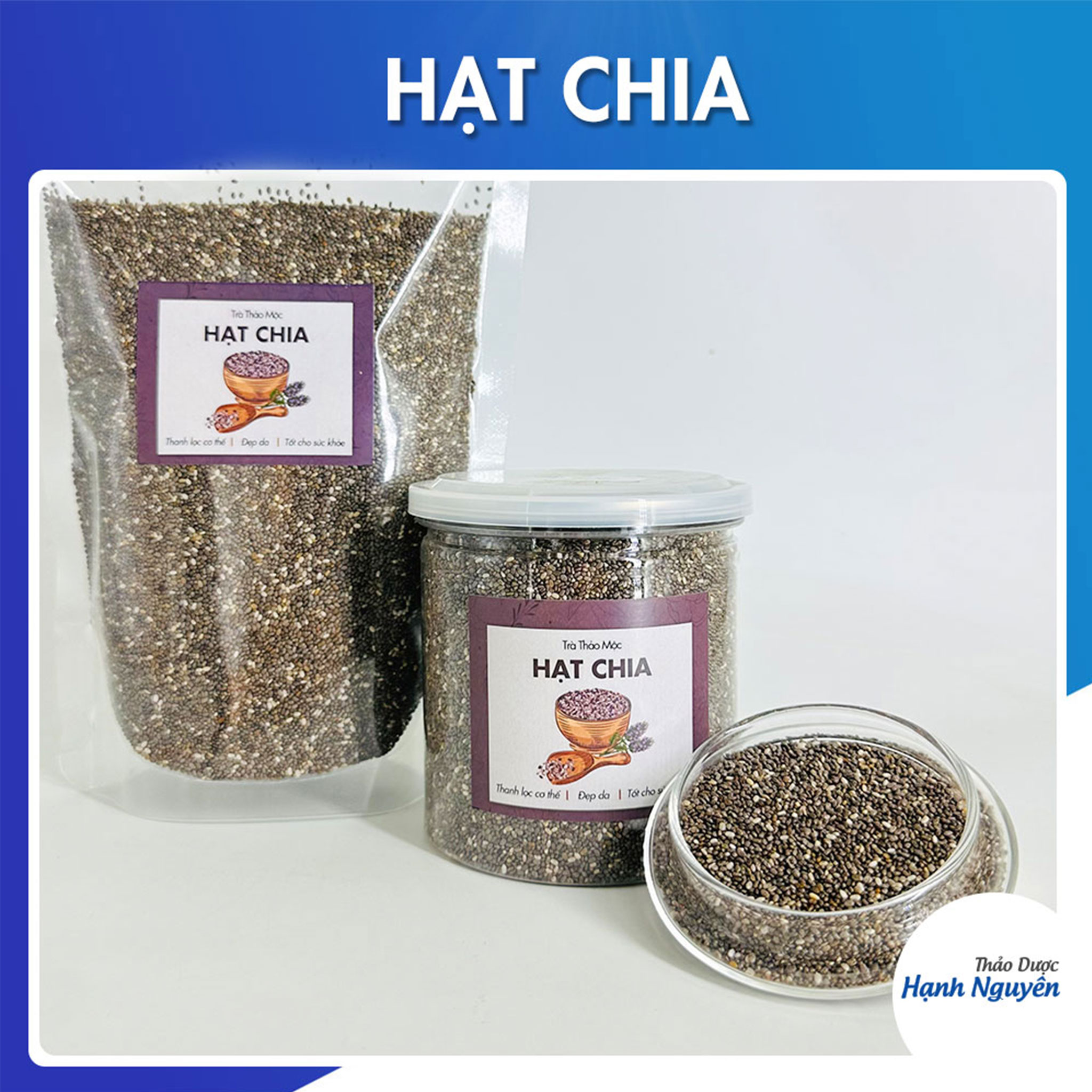100g Hạt Chia - Thảo Dược Hạnh Nguyên