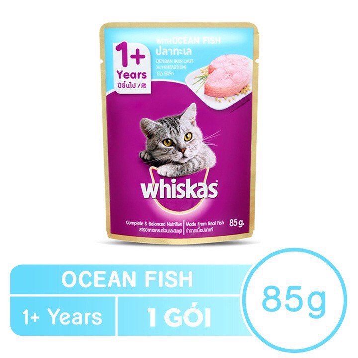 (SIÊU TIẾT KIỆM) Combo 1 thùng 24 gói pate whiskas cho mèo