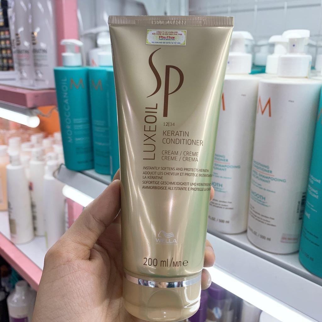Sp wella luxeoil keratin super sweet hair recovery 200ml - type