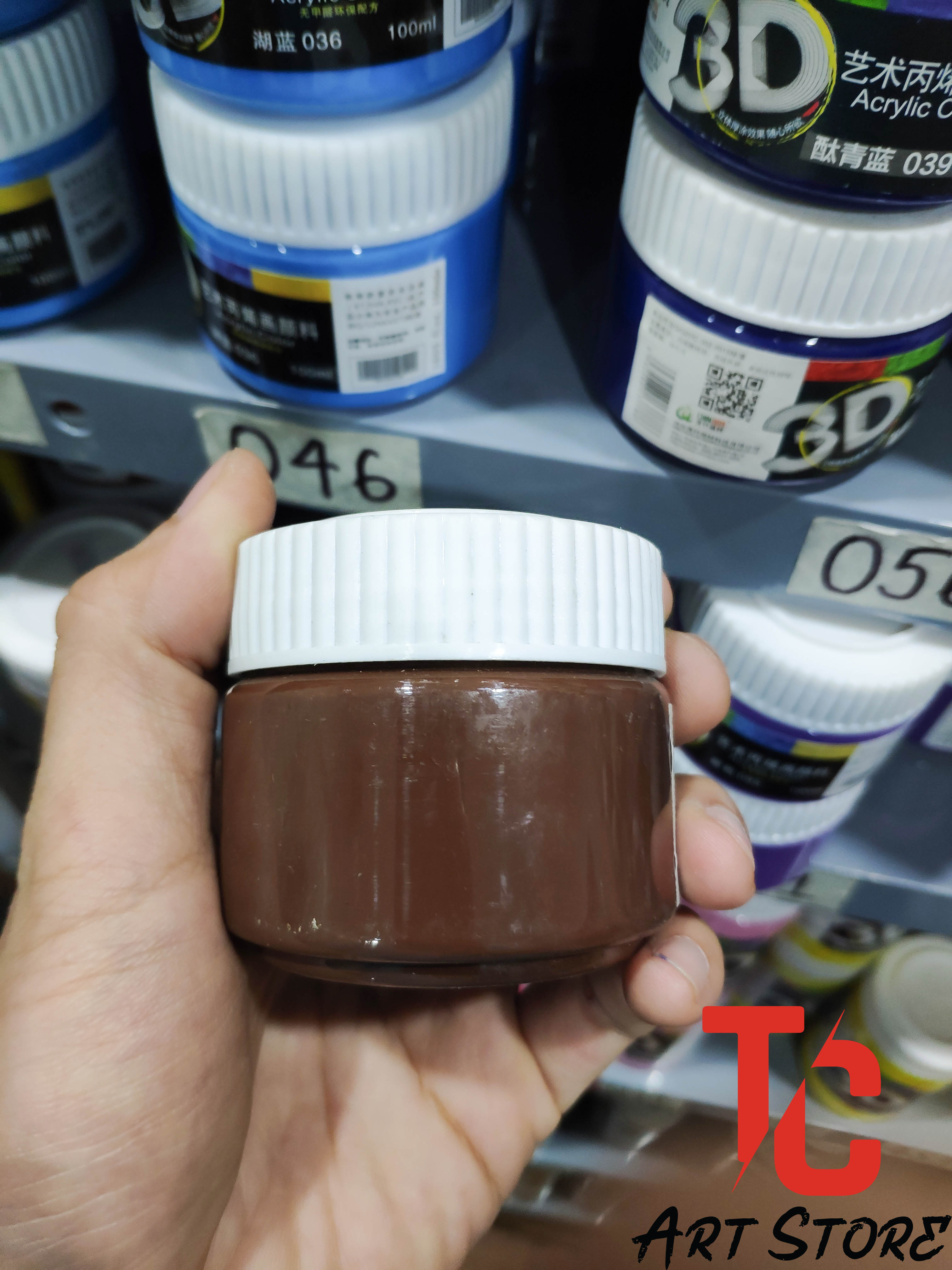 [TC Art Store] Màu Acrylic 3D hũ 100ml