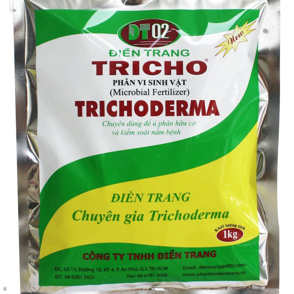 Nấm ngăn ngừa bệnh cây trồng TRICHODERMA 1kg - Chuyên dùng để ủ phân hữu cơ và kiểm soát mầm bệnh