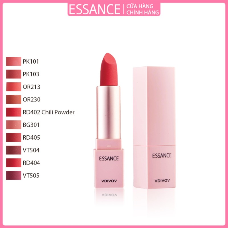 Son lì lâu trôi Essance Lip Rouge Velvet 3.5g