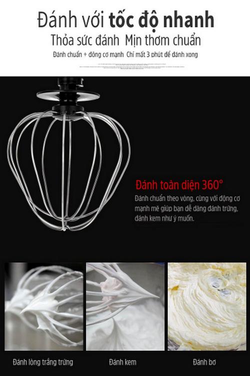 - Máy trộn bột gia đình đa năng