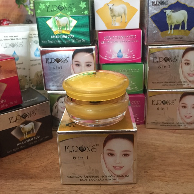KEM NGỪA TÀN NHANG ĐỒI MỒI ERONS 6in1