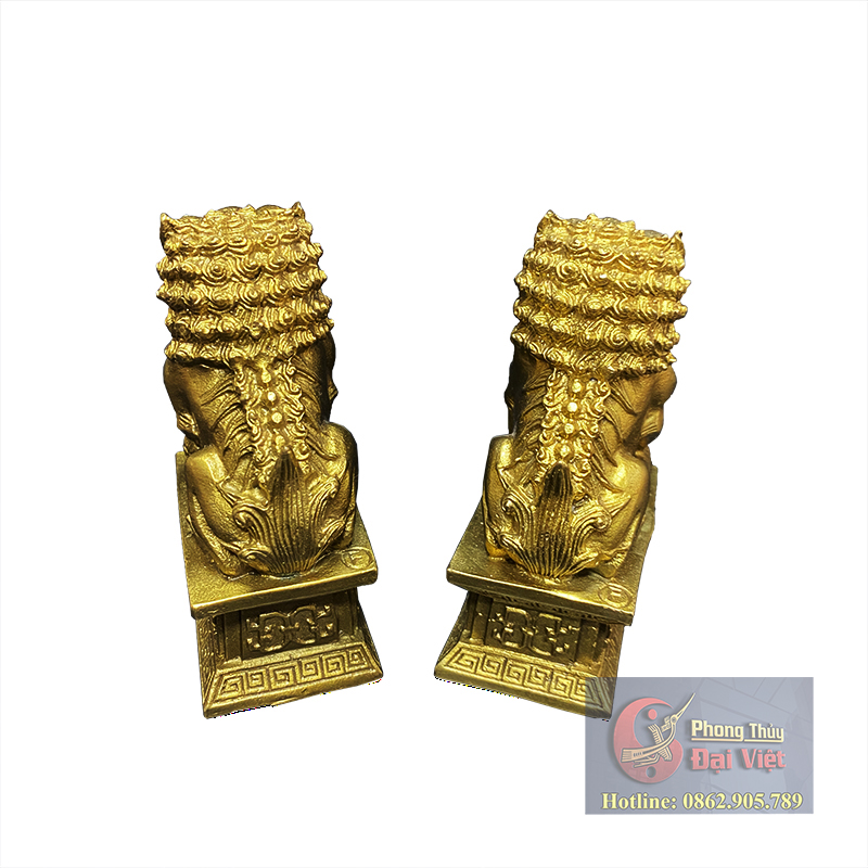 Cặp Kỳ Lân Nghê Đồng nguyên chất