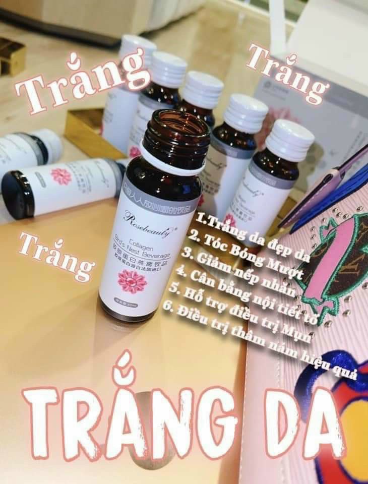 Nước uống Collagen Rose Beauty