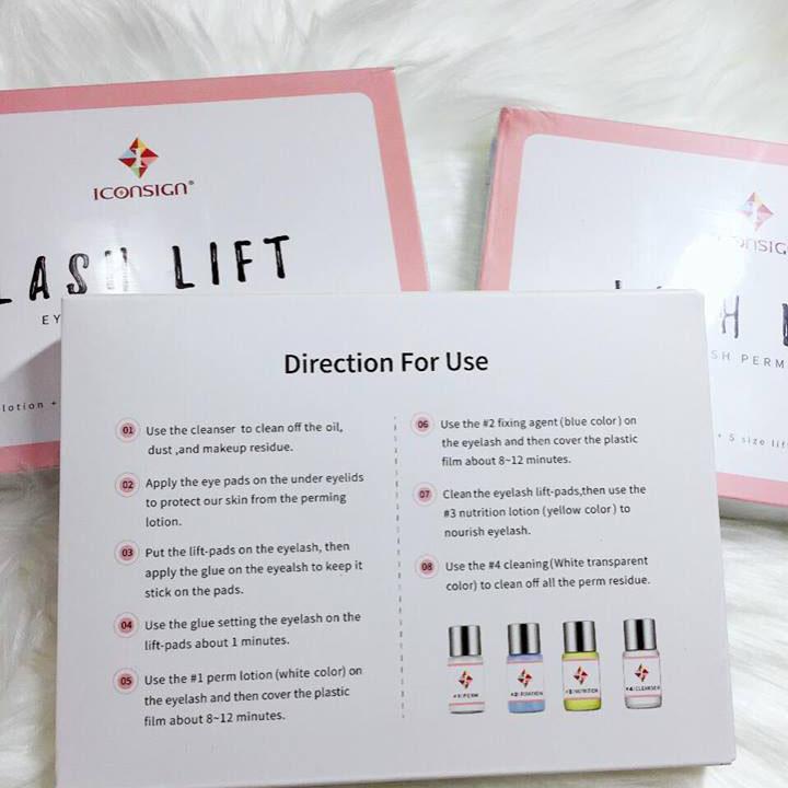 Bộ uốn mi collagen lash lift 3D-6D