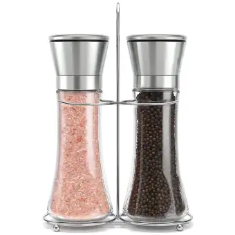 salt and pepper mill stand