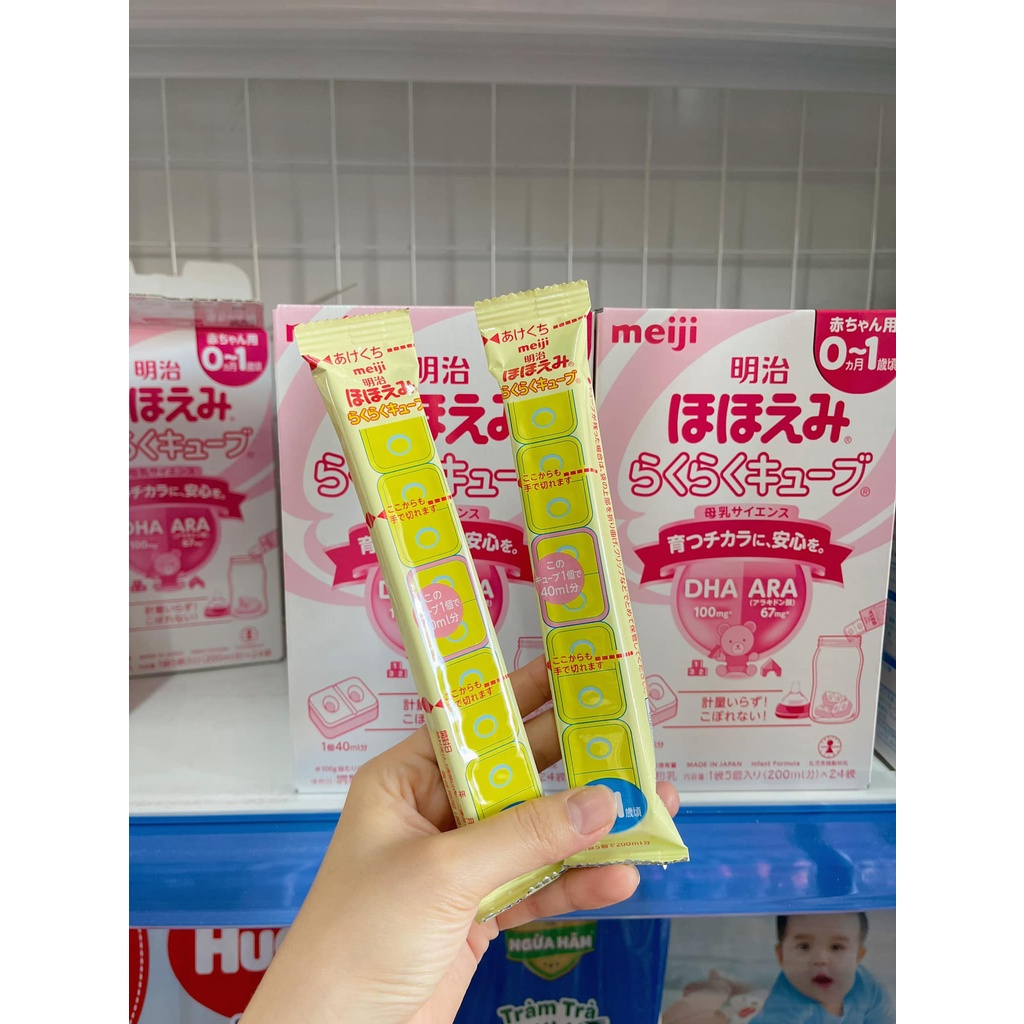 Sữa Meiji Dạng Thanh - Nội Địa Nhật 30 thanh