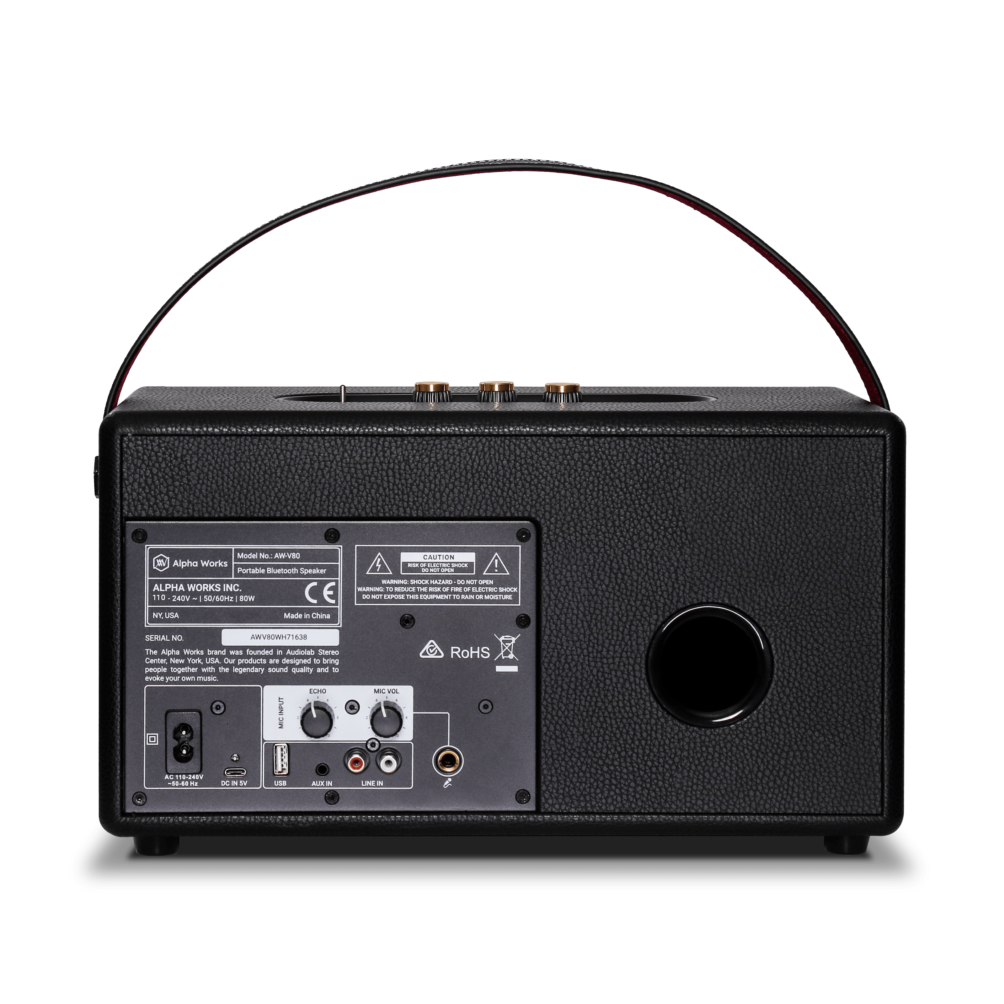 Loa Bluetooth Alpha Works AW Classic V80