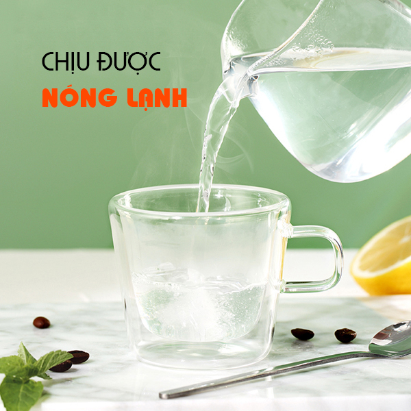 Bộ 2 tách trà thủy tinh Samadoyo F010/2 180mL
