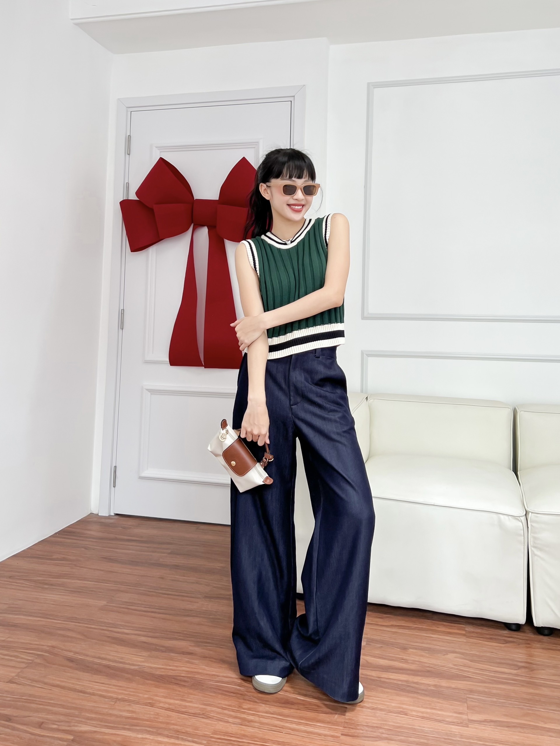 KIDO Quần tây ống rộng SANDY PANTS