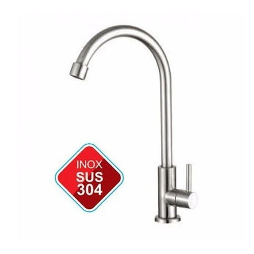 Chậu rửa chén 2 hộc + vòi lạnh 304+ dây cấp
