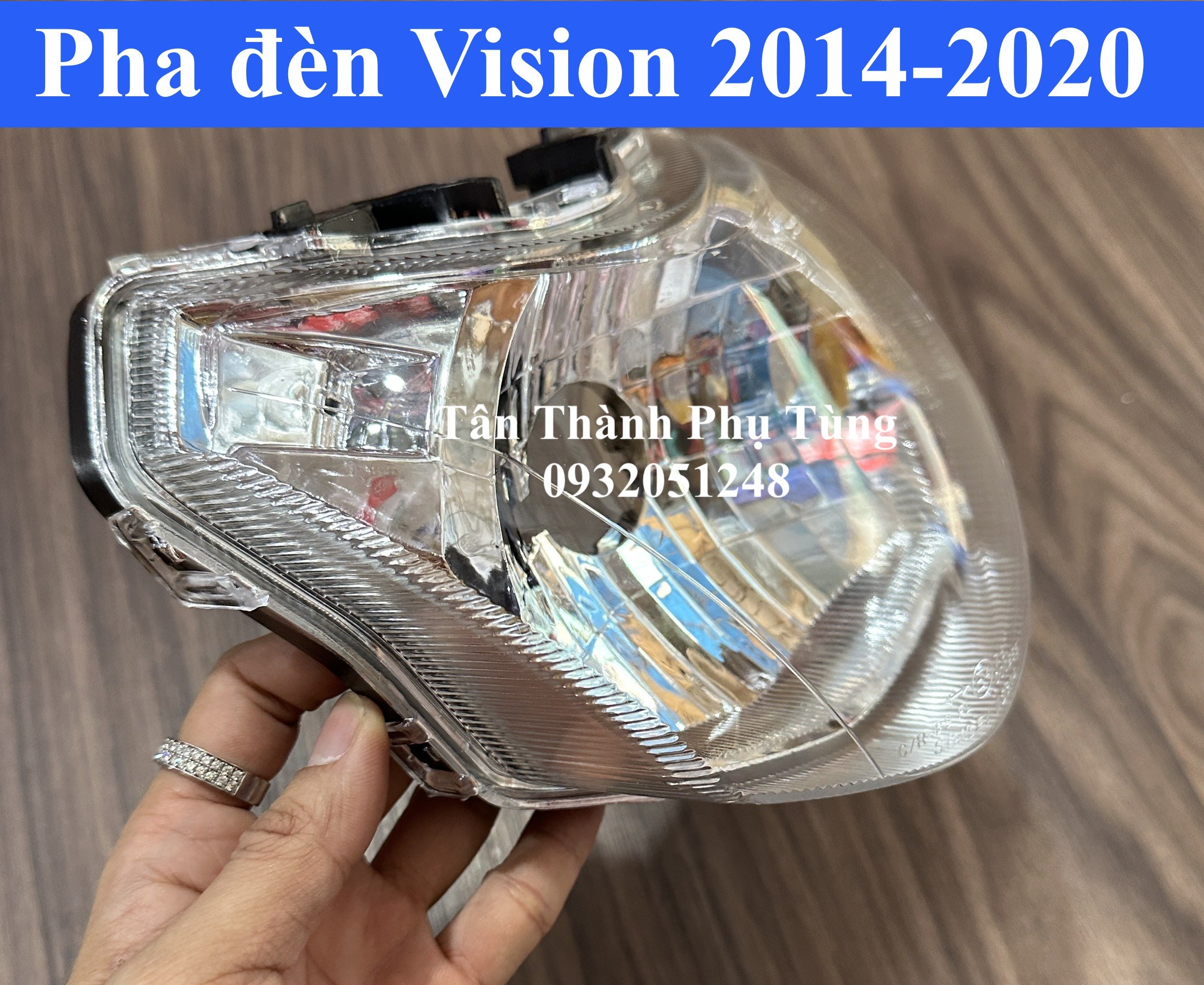 Pha đèn vision 2011-2013,2014-2020