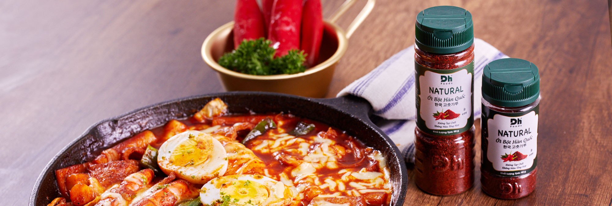 NATURAL ỚT BỘT HÀN QUỐC DH FOODS- 90gr