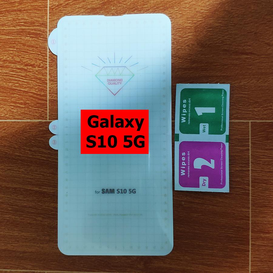 Miếng dán PPF full màn hình Samsung Galaxy S10 5G mặt trước