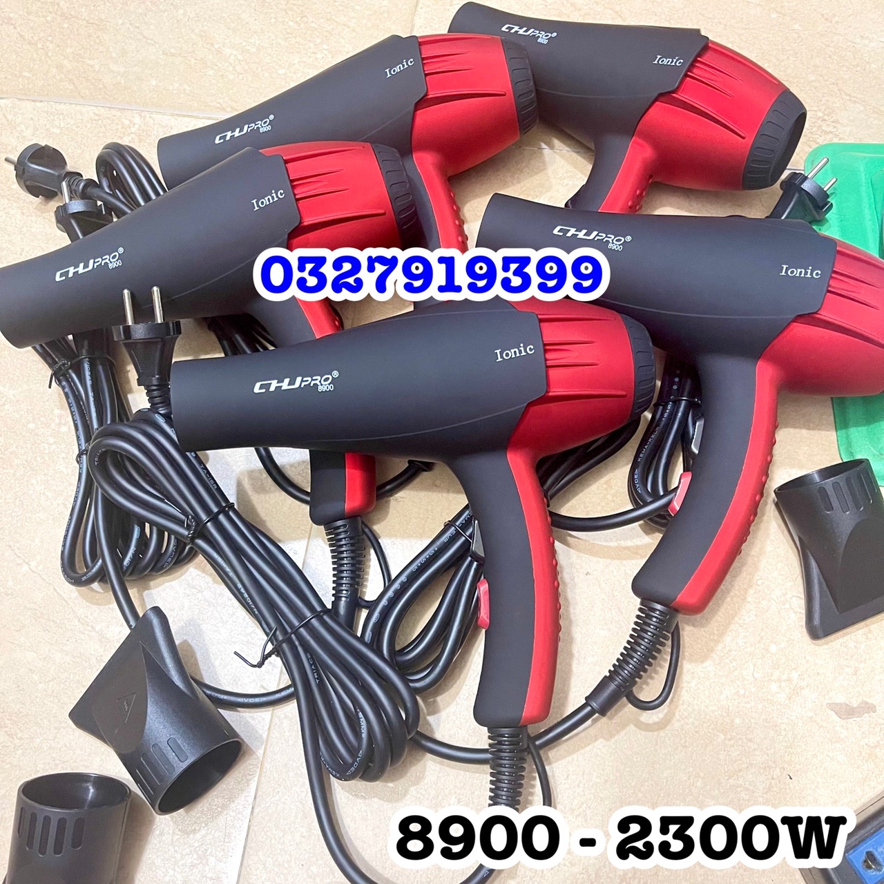 Máy sấy tóc cao cấp PRO 8900 công suất lớn 2300W