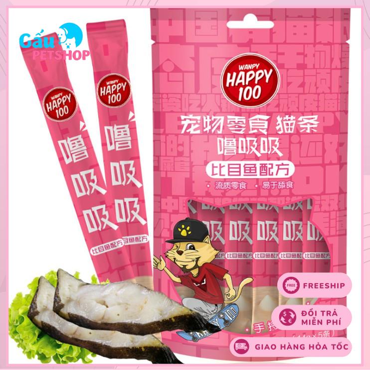 Súp thưởng cho mèo Wanpy Happy - 2 thanh lẻ 14g